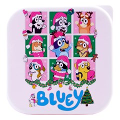 Bluey Christmas Stacked Food Storage Container by avitendut