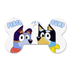 Stumpfest Bluey Dog Tag Bone (two Sides) by avitendut