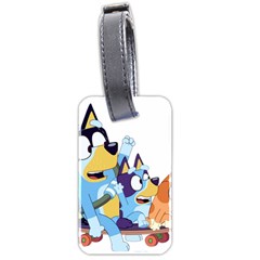 Bluey Luggage Tag (two Sides)