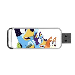 Bluey Portable Usb Flash (one Side)