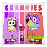 grannies bluey Standard Premium Plush Fleece Cushion Case (One Side) Front