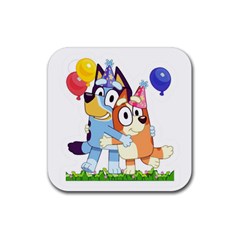 Bluey Birthday Rubber Coaster (square)