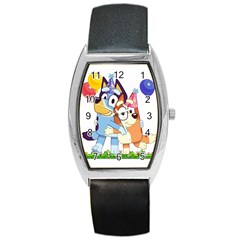 Bluey Birthday Barrel Style Metal Watch