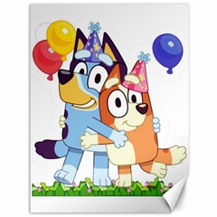 Bluey Birthday Canvas 36  X 48  by avitendut