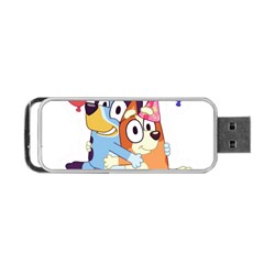 Bluey Birthday Portable Usb Flash (two Sides)