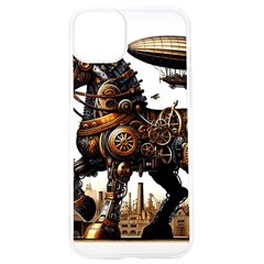 Steampunk Horse Punch 1 iPhone 15 Pro TPU UV Print Case