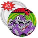 blink 182 3  Buttons (100 pack)  Front