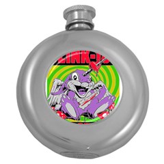 Blink 182 Round Hip Flask (5 Oz)