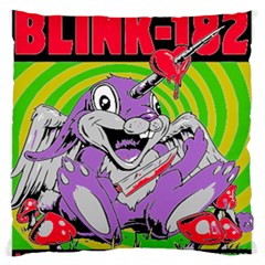 blink 182 Large Premium Plush Fleece Cushion Case (One Side)