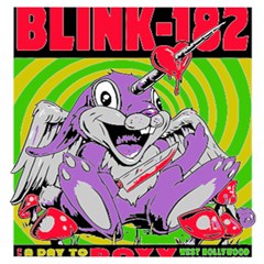 blink 182 Wooden Puzzle Square