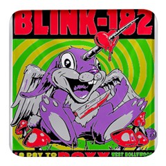 blink 182 Square Glass Fridge Magnet (4 pack)