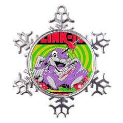 blink 182 Metal Large Snowflake Ornament