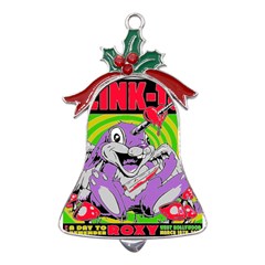 Blink 182 Metal Holly Leaf Bell Ornament