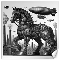 Steampunk Horse  Canvas 16  X 16 