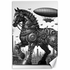 Steampunk Horse  Canvas 24  X 36 