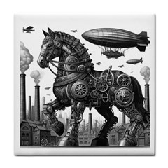 Steampunk Horse  Face Towel