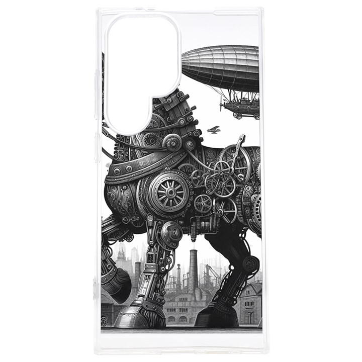 Steampunk Horse  Samsung Galaxy S24 Plus 6.7 Inch TPU UV Case