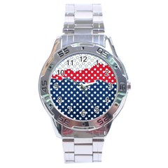 Illustrations Stars Stainless Steel Analogue Watch