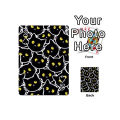 Cat Pattern Pet Drawing Eyes Playing Cards 54 Designs (mini)