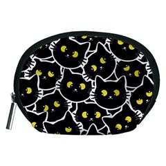 Cat Pattern Pet Drawing Eyes Accessory Pouch (medium)