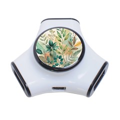 Flowers Spring 3-port Usb Hub