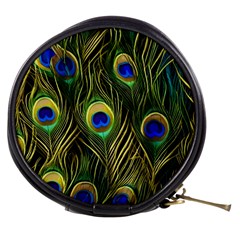Peacock Pattern Mini Makeup Bag