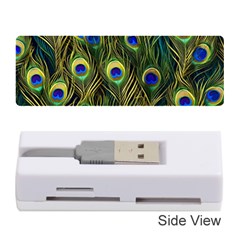 Peacock Pattern Memory Card Reader (stick)