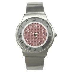 Mandala Flower 1 Mandala Flower  Stainless Steel Watch