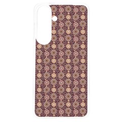 Mandala Flower 1 Mandala Flower  Samsung Galaxy S24 6 2 Inch Tpu Uv Case by DinkovaArt