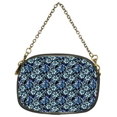 Blue Roses 1 Blue Roses 2 Chain Purse (one Side)