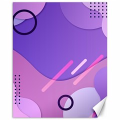 Colorful Labstract Wallpaper Theme Canvas 16  X 20 