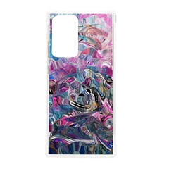 Pink Swirls Flow Samsung Galaxy Note 20 Ultra Tpu Uv Case by kaleidomarblingart