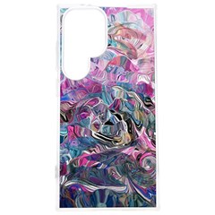 Pink Swirls Flow Samsung Galaxy S24 Plus 6 7 Inch Tpu Uv Case by kaleidomarblingart