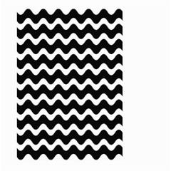 Wave Pattern Wavy Halftone Large Garden Flag (two Sides)