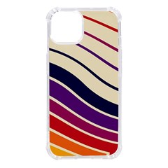 Angles Design Pattern Retro Iphone 14 Tpu Uv Print Case by Maspions