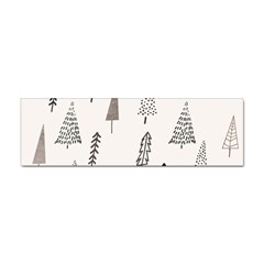 Christmas Tree Trees Nature Sticker Bumper (100 Pack)