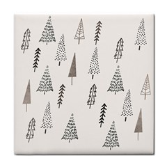 Christmas Tree Trees Nature Face Towel