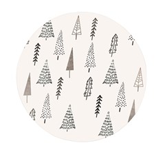 Christmas Tree Trees Nature Mini Round Pill Box (pack Of 5) by Maspions