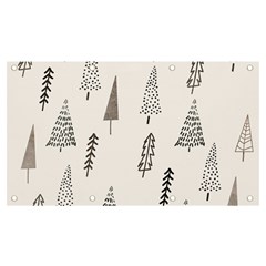 Christmas Tree Trees Nature Banner And Sign 7  X 4 