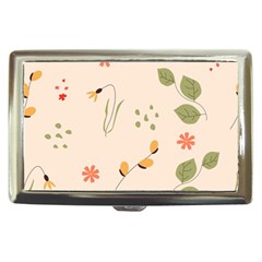 Spring Art Floral Pattern Design Cigarette Money Case