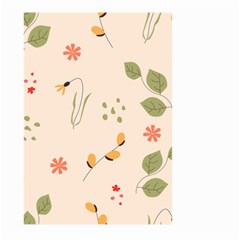 Spring Art Floral Pattern Design Large Garden Flag (two Sides) by Maspions