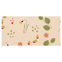 Spring Art Floral Pattern Design Banner And Sign 6  X 3  by Maspions