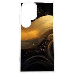Abstract Gold Wave Background Samsung Galaxy S24 Plus 6 7 Inch Tpu Uv Case by Maspions