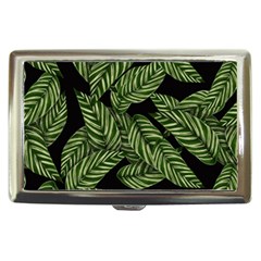 Background Pattern Leaves Texture Cigarette Money Case by Maspions