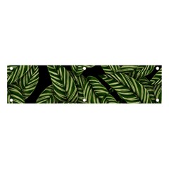 Background Pattern Leaves Texture Banner And Sign 4  X 1 