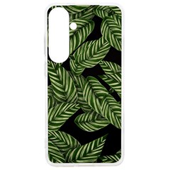 Background Pattern Leaves Texture Samsung Galaxy S24 Ultra 6 9 Inch Tpu Uv Case by Maspions