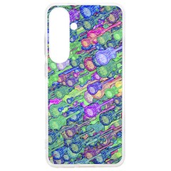 Sktechy Style Guitar Drawing Motif Colorful Random Pattern Wb Samsung Galaxy S24 Ultra 6 9 Inch Tpu Uv Case by dflcprintsclothing