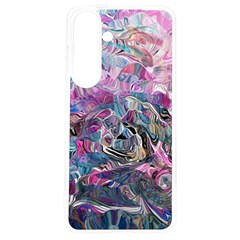 Pink Swirls Blend  Samsung Galaxy S24 6 2 Inch Tpu Uv Case