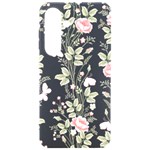 Flowers Roses Pattern Nature Bloom Samsung Galaxy S24 6.2 Inch Black TPU UV Case Front