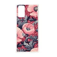 Vintage Floral Poppies Samsung Galaxy Note 20 Tpu Uv Case